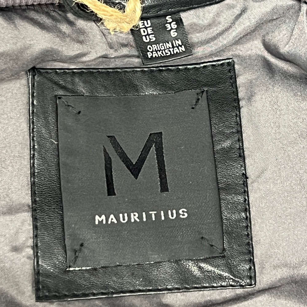 NWT MAURITIUS Women's RENA soft lamb leather puffer jacket Small - Picture 7 of 16